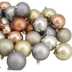 60ct Earth Tone Shatterproof 3-Finish Christmas Ball Ornaments 2.5" (60mm) -Christmas Decoration Store northlight lj15370 03 47873.1667573484