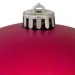 Magenta Pink Shatterproof Matte Christmas Ball Ornament 8" (200mm) 7 Magenta Pink Shatterproof Matte Christmas Ball Ornament 8" (200mm) -Christmas Decoration Store northlight lj35002 1 09040.1667662899