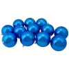 12ct Lavish Blue Shatterproof Christmas Ball Ornaments 4" (100mm) -Christmas Decoration Store northlight lj35186 updated 92628.1667662919