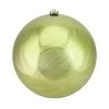 Shiny Kiwi Green Shatterproof Christmas Ball Ornament 10" (250mm)