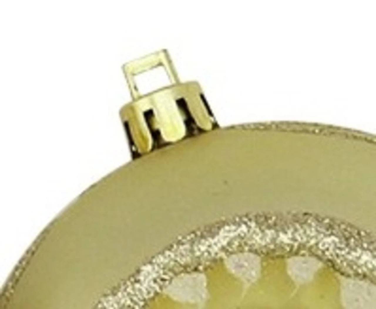 5ct Champagne Gold Retro Reflector Shatterproof Christmas Ball Ornaments 3.25" (80mm) 4 5ct Champagne Gold Retro Reflector Shatterproof Christmas Ball Ornaments 3.25" (80mm) - Image 2
