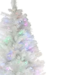 7.5' Pre-Lit Medium Iridescent Pine Artificial Christmas Tree - Multi-Color LED Lights -Christmas Decoration Store northlight m35616 2 56359.1667643295