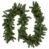 9' X 10" Pre-Lit Yorkville Pine Artificial Christmas Garland - Clear Lights