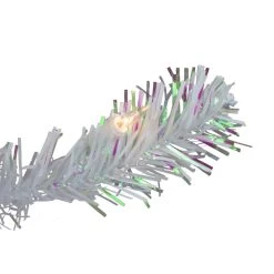 4' Pre-lit White Iridescent Pine Artificial Christmas Tree - Clear Lights -Christmas Decoration Store northlight m88690 3 91562.1667536506