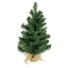 18" Medium Traditional Green Mini Pine Artificial Christmas Tree In Burlap Sack - Unlit -Christmas Decoration Store northlight m88702 1 83886.1669400839