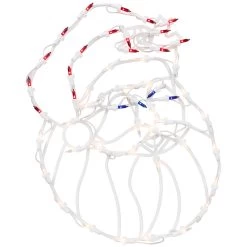 18" Lighted Santa Claus Christmas Window Silhouette Decoration -Christmas Decoration Store northlight nl01010 2 76654.1667489945