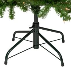 4.5' Pre-Lit White River Fir Artificial Pencil Christmas Tree - Clear Lights -Christmas Decoration Store northlight nl02573 2 50121.1667490075