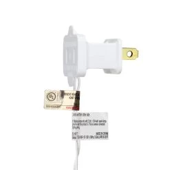 50 Red LED Wide Angle Mini Christmas Lights - 16.25 Ft White Wire -Christmas Decoration Store northlight nl02574 plug 2 48981.1667655117