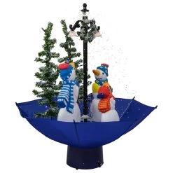30" Lighted Musical Snowing Snowman Family In Umbrella Base Christmas Decoration 10 30" Lighted Musical Snowing Snowman Family In Umbrella Base Christmas Decoration -Christmas Decoration Store northlight r93907 3 35472.1674566586