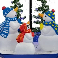 30" Lighted Musical Snowing Snowman Family In Umbrella Base Christmas Decoration 8 30" Lighted Musical Snowing Snowman Family In Umbrella Base Christmas Decoration -Christmas Decoration Store northlight r93907 5 13353.1674566585