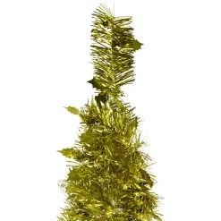 6' Gold Tinsel Pop-Up Artificial Christmas Tree, Unlit -Christmas Decoration Store northlight sm92145 3 28291.1667530300