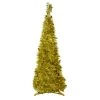 4' Gold Tinsel Pop-Up Artificial Christmas Tree, Unlit -Christmas Decoration Store northlight sm92145updated 26693.1667530282