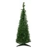4' Green Tinsel Pop-Up Artificial Christmas Tree, Unlit