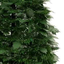 6' Green Tinsel Pop-Up Artificial Christmas Tree, Unlit -Christmas Decoration Store northlight sm92162 2 73883.1667531201