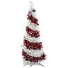 4' Pre-Lit Candy Cane Pop-Up Artificial Christmas Tree, Clear Lights -Christmas Decoration Store northlight sm92177 1 82205.1667535849