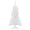 4' Pre-Lit Woodbury White Pine Slim Artificial Christmas Tree, Multi Lights -Christmas Decoration Store northlight sm92879 updated 19744.1667530141