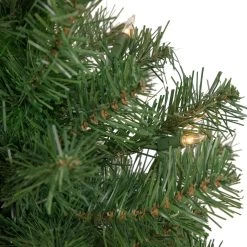3' Pre-Lit Oakridge Noble Fir Artificial Christmas Tree, Clear Lights -Christmas Decoration Store northlight sm92895 4 53939.1667490892