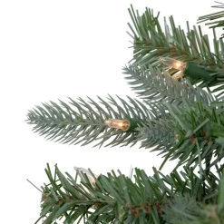 6.5' Pre-Lit Slim Granville Fraser Fir Artificial Christmas Tree, Clear Lights -Christmas Decoration Store northlight sm92910 4 77309.1667530198