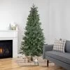 6.5' Pre-Lit Slim Granville Fraser Fir Artificial Christmas Tree, Clear Lights