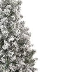 6.5' Heavily Flocked Madison Pine Artificial Christmas Tree, Unlit 11 6.5' Heavily Flocked Madison Pine Artificial Christmas Tree, Unlit -Christmas Decoration Store northlight sm92929 2 14947.1667490911