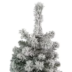 6.5' Heavily Flocked Madison Pine Artificial Christmas Tree, Unlit 12 6.5' Heavily Flocked Madison Pine Artificial Christmas Tree, Unlit -Christmas Decoration Store northlight sm92929 3 19664.1667490912