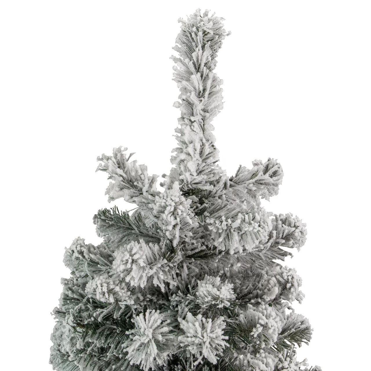 6.5' Heavily Flocked Madison Pine Artificial Christmas Tree, Unlit 7 6.5' Heavily Flocked Madison Pine Artificial Christmas Tree, Unlit - Image 5