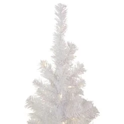 4' Pre-lit Rockport White Pine Artificial Christmas Tree, Clear Lights -Christmas Decoration Store northlight sm92954 3 updated 39946.1667535819