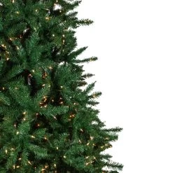 9' Pre-Lit Twin Falls Pine Artificial Christmas Tree, Clear Lights -Christmas Decoration Store northlight sm9296 4 15433.1667530161