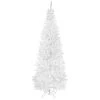 7.5' Pencil White Georgian Pine Artificial Christmas Tree, Unlit -Christmas Decoration Store northlight sm92972 67413.1667535767