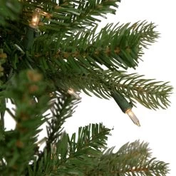 7.5' Pre-Lit Wicklow Noble Fir Artificial Christmas Tree, Clear Lights -Christmas Decoration Store northlight sm92991 4update 67866.1667530135