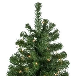 7' Pre-Lit Norfolk Spruce Artificial Christmas Tree, Clear Lights -Christmas Decoration Store northlight sm92995 2 32039.1667530144