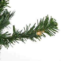 7' Pre-Lit Norfolk Spruce Artificial Christmas Tree, Clear Lights -Christmas Decoration Store northlight sm92995 4 01541.1667530143