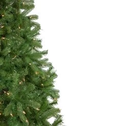 6.5' Pre-Lit Full Sierra Noble Fir Artificial Christmas Tree, Clear Lights -Christmas Decoration Store northlight sm93011 2 21803.1667530167