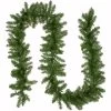 9' X 10" Pre-Lit Rockwood Pine Artificial Christmas Garland, Clear Lights -Christmas Decoration Store northlight sm93037 1 94394.1668539452
