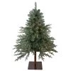 4.5' Pre-Lit Full Fairbanks Alpine Artificial Christmas Tree - Clear Lights -Christmas Decoration Store northlight sp04284 10365.1667533520