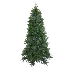 12' Pre-Lit Instant Connect LED Neola Fraser Fir Artificial Christmas Tree - Multicolor Lights -Christmas Decoration Store northlight sp15020 1updated 51984.1667534193