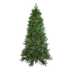 7.5' Pre-Lit Medium Neola Fraser Fir Artificial Christmas Tree - Dual Color LED Lights