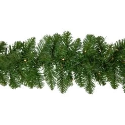 9' X 10" B/O Pre-Lit Artificial Whitmire Pine Christmas Garland - Clear LED Lights -Christmas Decoration Store northlight sp15041 2new 50820.1674594941