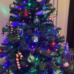 6' Colorado Spruce 2-Tone Artificial Christmas Tree, Unlit -Christmas Decoration Store northlight v03974 2 cxpic 57446.1677543003