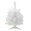 18" Pre-Lit Snow White Artificial Christmas Tree - Multicolor Lights -Christmas Decoration Store northlight v15864 25201.1667576242