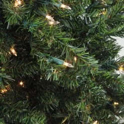 10' Pre-Lit Medium Canadian Pine Artificial Christmas Tree, Clear Lights -Christmas Decoration Store northlight v15887 3 02376.1683123747