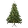 5' Pre-Lit LED Medium Canadian Pine Artificial Christmas Tree - Candlelight Lights