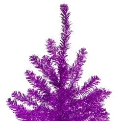6' Metallic Purple Tinsel Artificial Christmas Tree - Unlit -Christmas Decoration Store northlight v27318 same20as20v27319 1 01639.1667530613