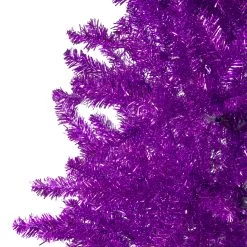 7' Metallic Purple Tinsel Artificial Christmas Tree - Unlit 10 7' Metallic Purple Tinsel Artificial Christmas Tree - Unlit -Christmas Decoration Store northlight v27318 same20as20v27319 2 71052.1667531285