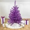 3' Metallic Purple Tinsel Artificial Christmas Tree - Unlit -Christmas Decoration Store northlight v27321 42301.1667573621