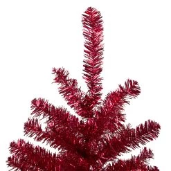 3' Metallic Crimson Tinsel Artificial Christmas Tree - Unlit -Christmas Decoration Store northlight v27325 2 41586.1682534560