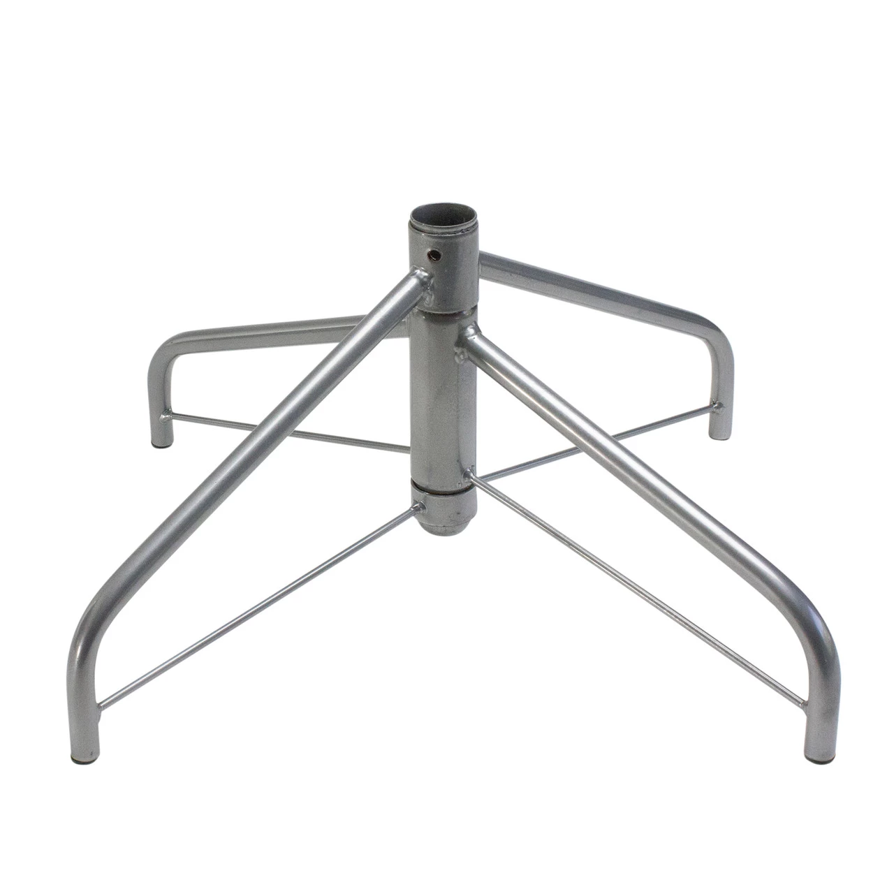 7' Metallic Red Tinsel Artificial Christmas Tree - Unlit 7 7' Metallic Red Tinsel Artificial Christmas Tree - Unlit - Image 5