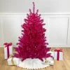 4.5" Metallic Pink Tinsel Artificial Christmas Tree - Unlit -Christmas Decoration Store northlight v27357 36974.1667530604