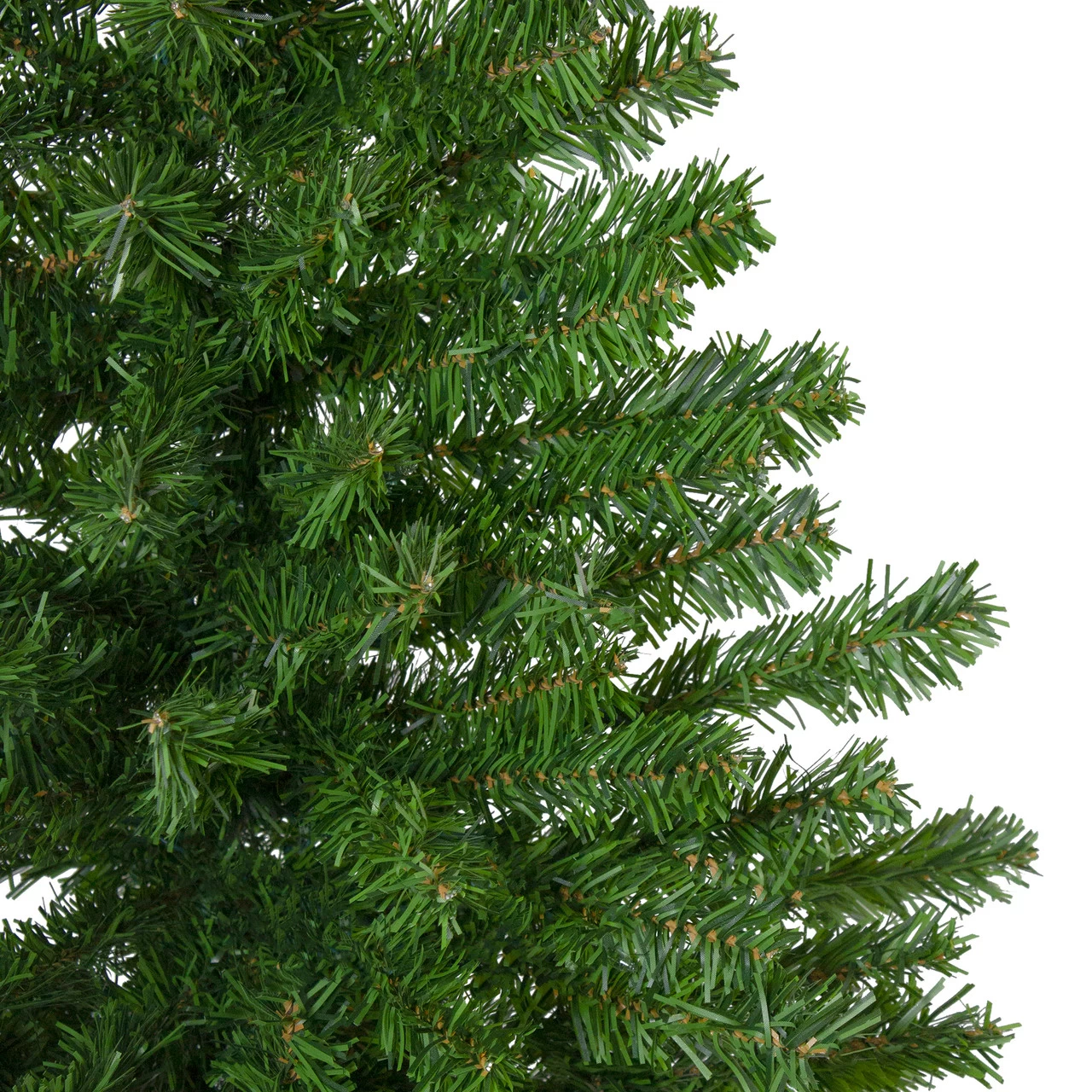 7.5' Canadian Pine Slim Artificial Christmas Wall Tree - Unlit 7 7.5' Canadian Pine Slim Artificial Christmas Wall Tree - Unlit - Image 5