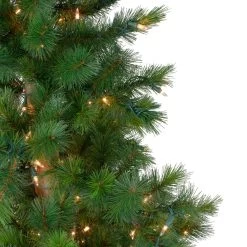 6.5' Pre-Lit Slim Royal Alpine Artificial Christmas Tree - Clear Lights -Christmas Decoration Store northlight v27368 1 41693.1667570035